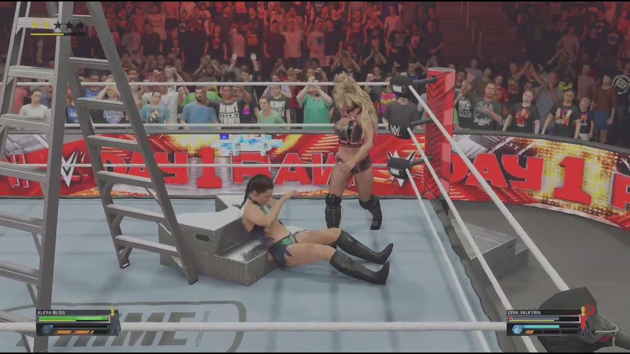 ALexA BLisS vs LyRa VaLkyria , LaDDeR match World championship  !!!