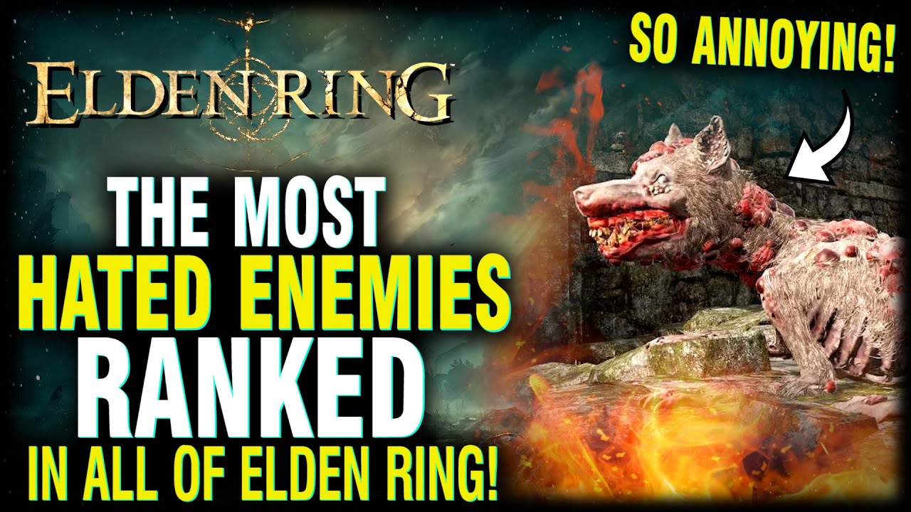 Elden Ring — рейтинг 10 самых ненавистных врагов! (Самые ненавистные враги в игре)