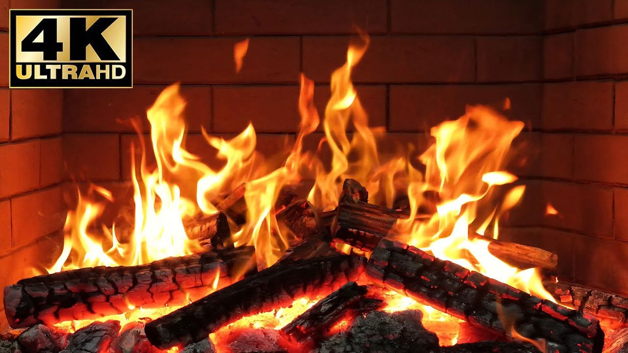 🔥 Winter Cabin Fireplace Ambience. Soothing Fireplace Sounds for Winter. relaxing cabin fireplace