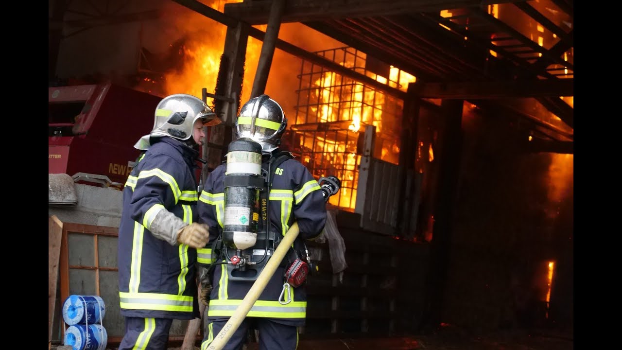 Feu de hangar agricole à Illhaeusern