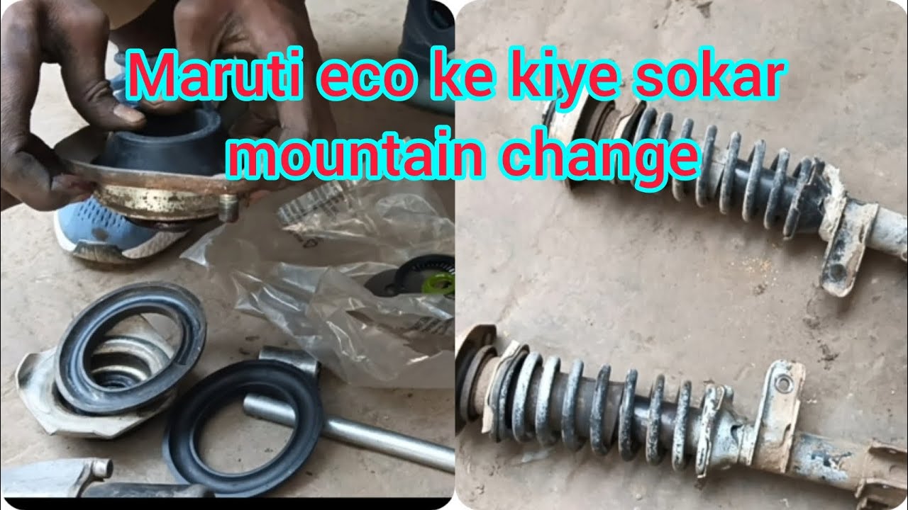 Maruti eeco ke Kia shocker Mount change kaise case hokar mountain dekho video mein YouTube video