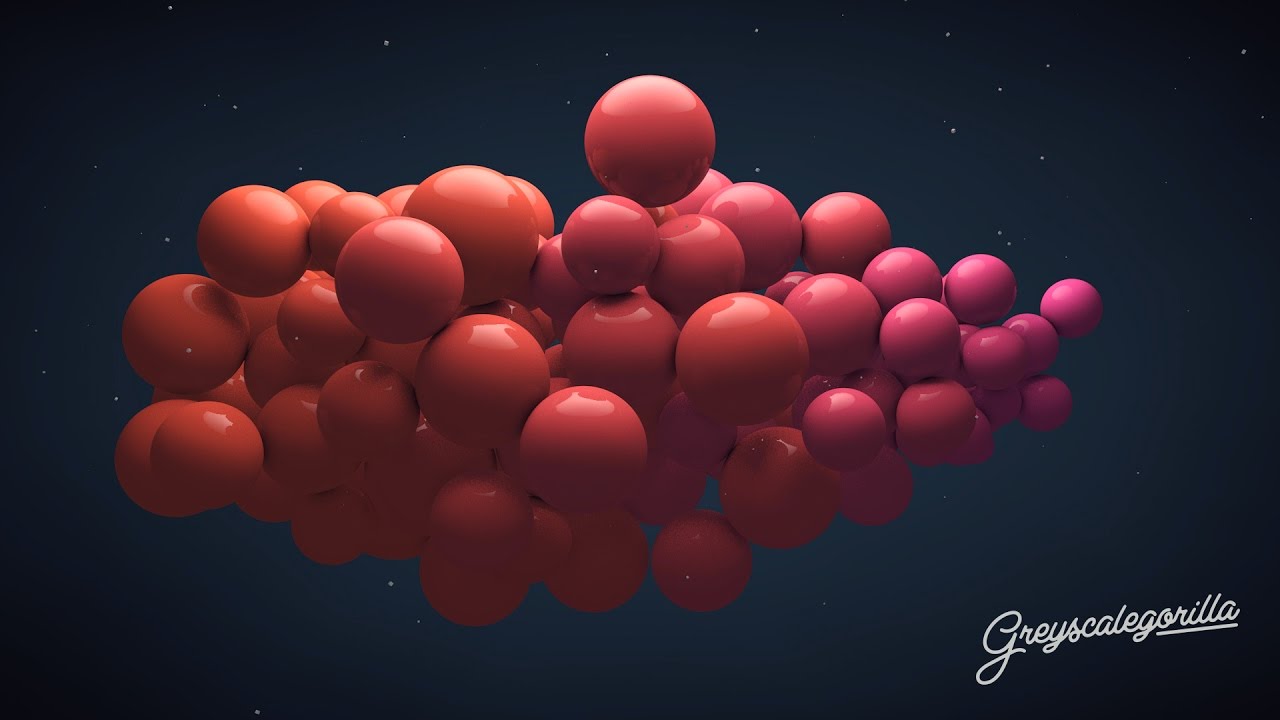 Учебник Cinema 4D — анимация с помощью музыки с помощью звукового эффектора Mograph