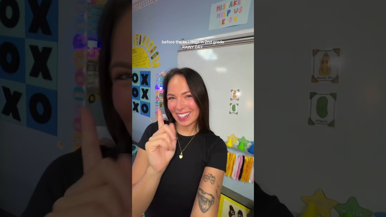 Перед звонком во втором классе! #жизньучителя #влог #влогучителя #asmr #звукиасмр