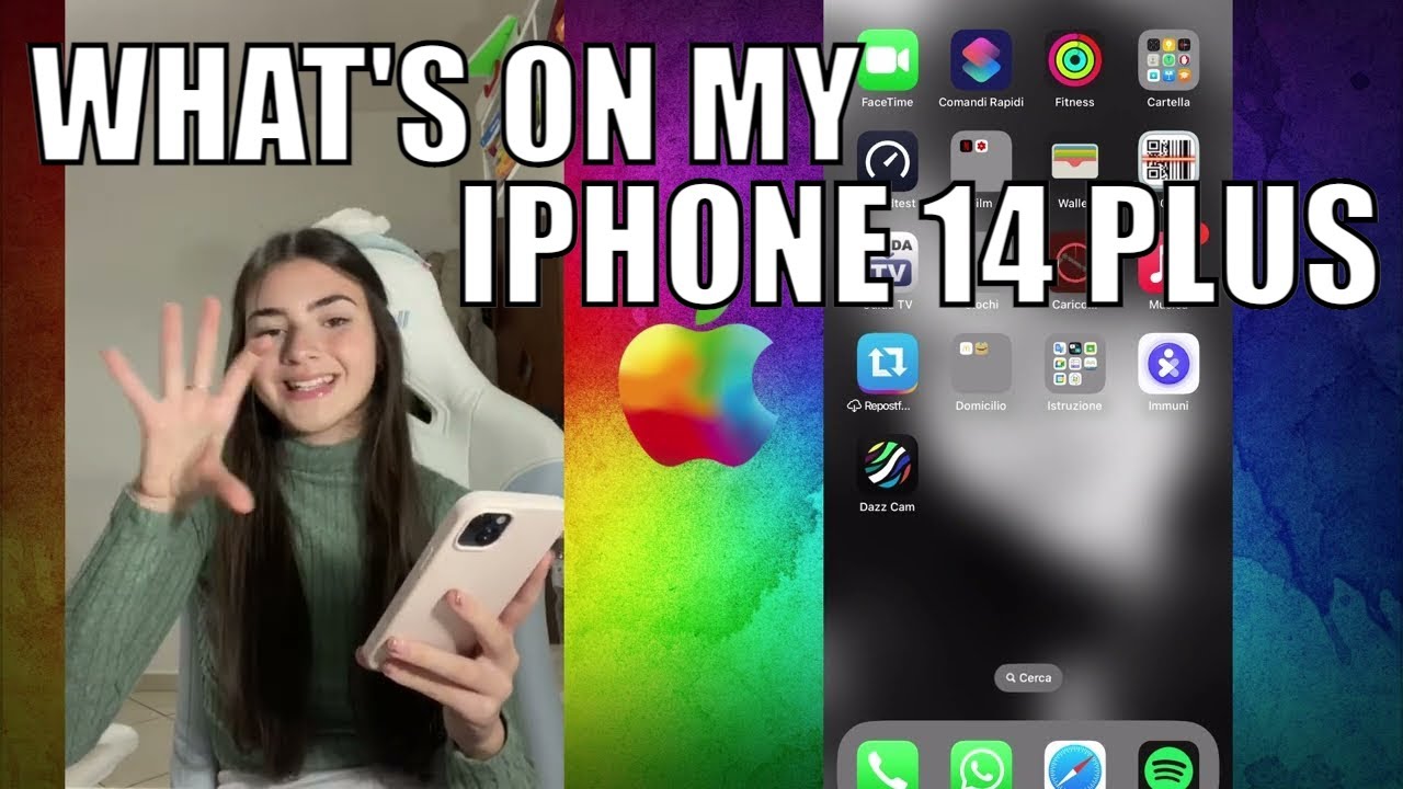 WHAT'S IN MY IPHONE 14 📱 Cosa c'è di segreto nel mio telefono !
