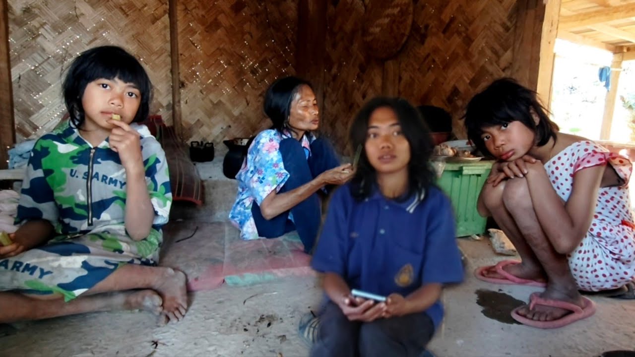 อยากพาเด็กๆหนีเข้าป่าอีกนะสาวติ๊ก คนป่า เผ่าตองเหลือง ຄົນປ່າ ເຜົ່າຕອງເຫລືອງ