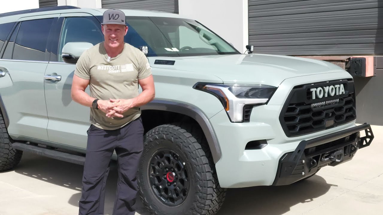 Thank you Michael: Love your TRD OFF-ROAD SEQUOIA BUILD