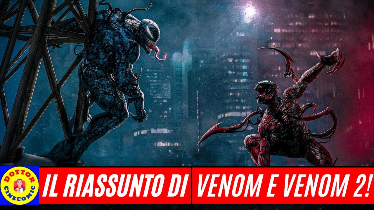 Venom e Venom - La Furia di Carnage: Il Riassunto dei Primi Due Film! #marvel #venom