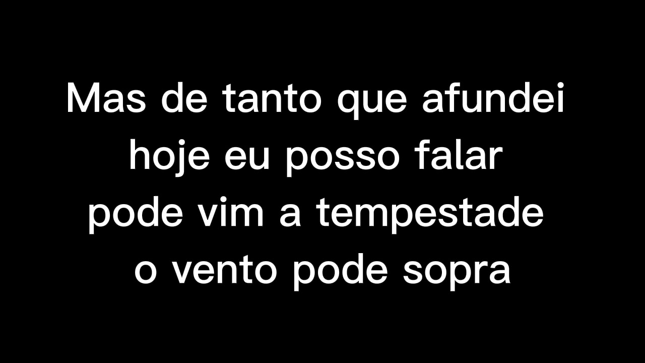 Tudo vai passar Playback 