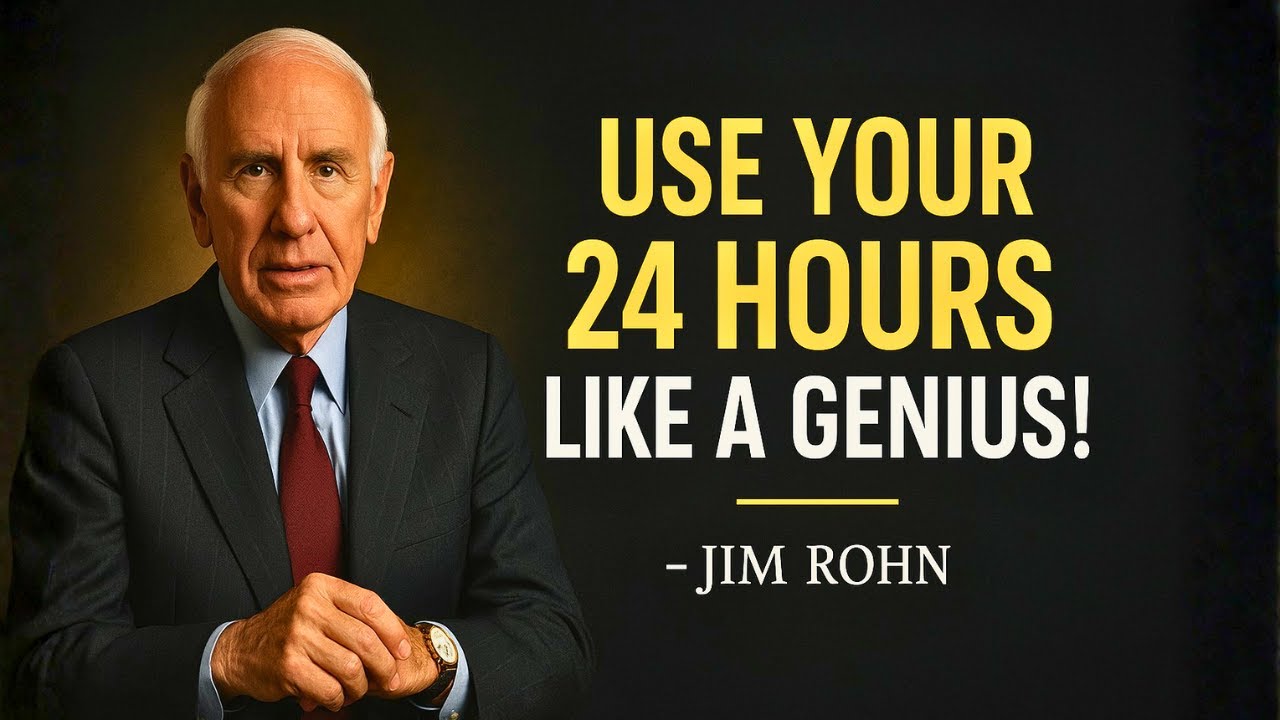 How to Master your 24 HOURS Every day like a Genius | Jim Rohn Motivation