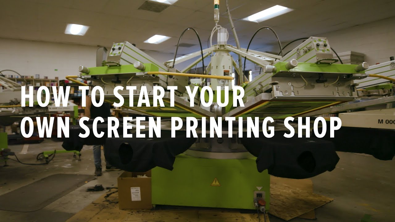 How To Start a T Shirt Printing Business