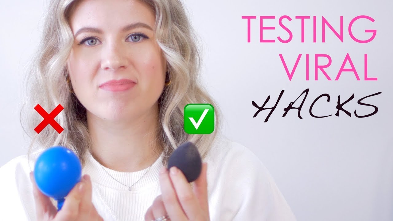 Testing VIRAL beauty HACKS  😲