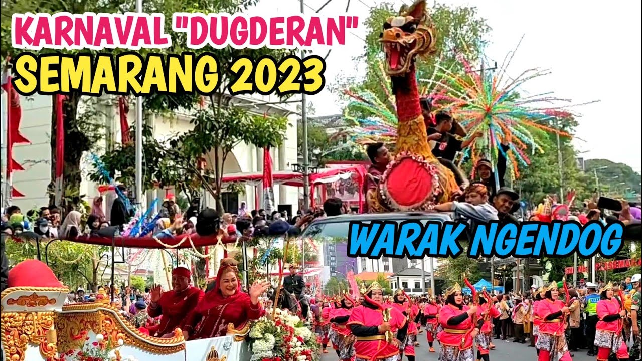Lautan Manusia‼️Karnaval Dugderan Semarang 2023