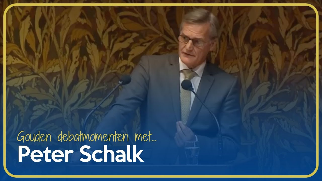 Gouden debatmomenten met Peter Schalk - Eerste Kamerlid SGP