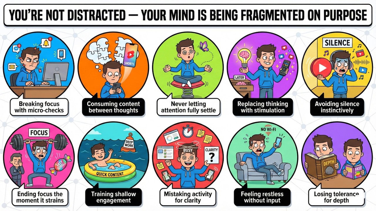 You're Not Distracted — Your Mind is Being Fragmented on Purpose
