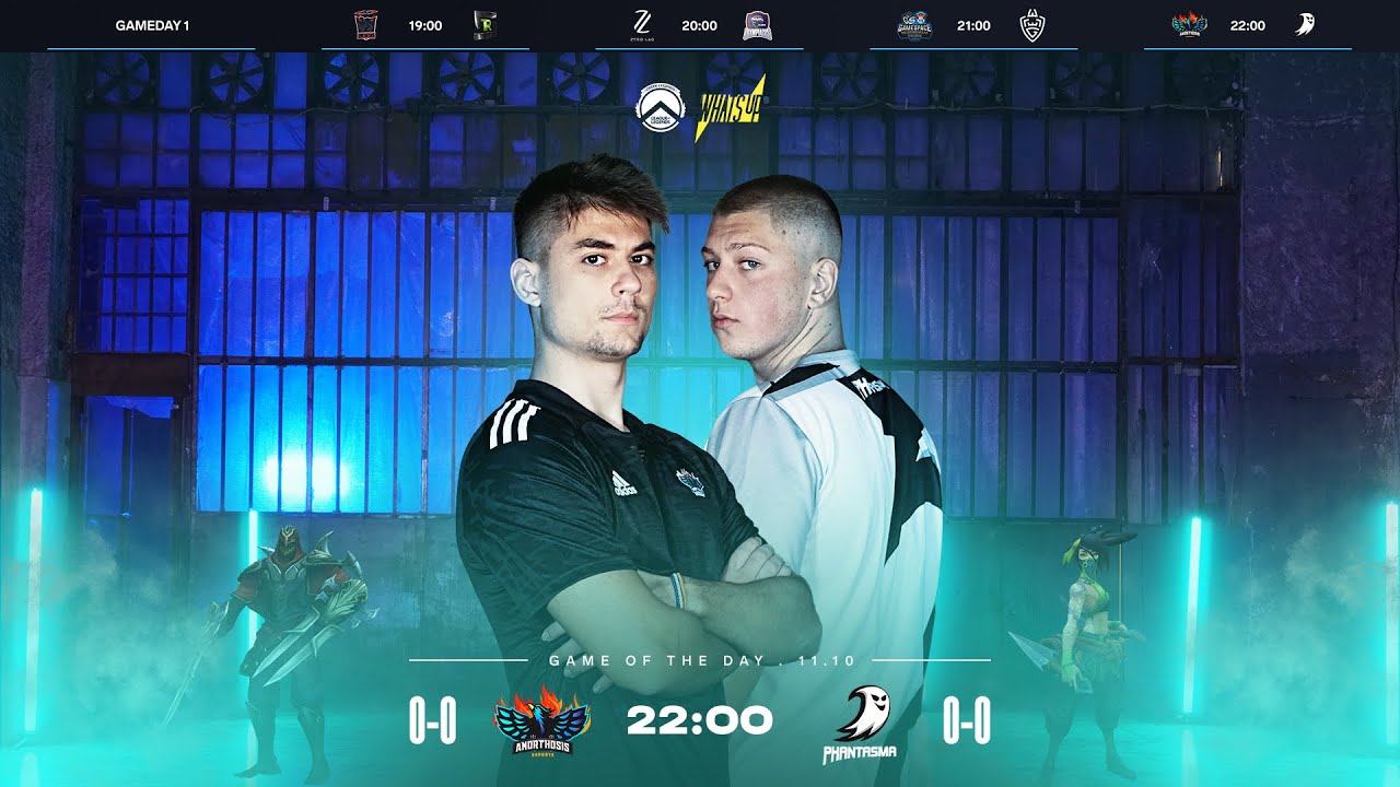 Greek Legends League Winter Split 2021 powered by What's Up | Regular Season | Day 1
