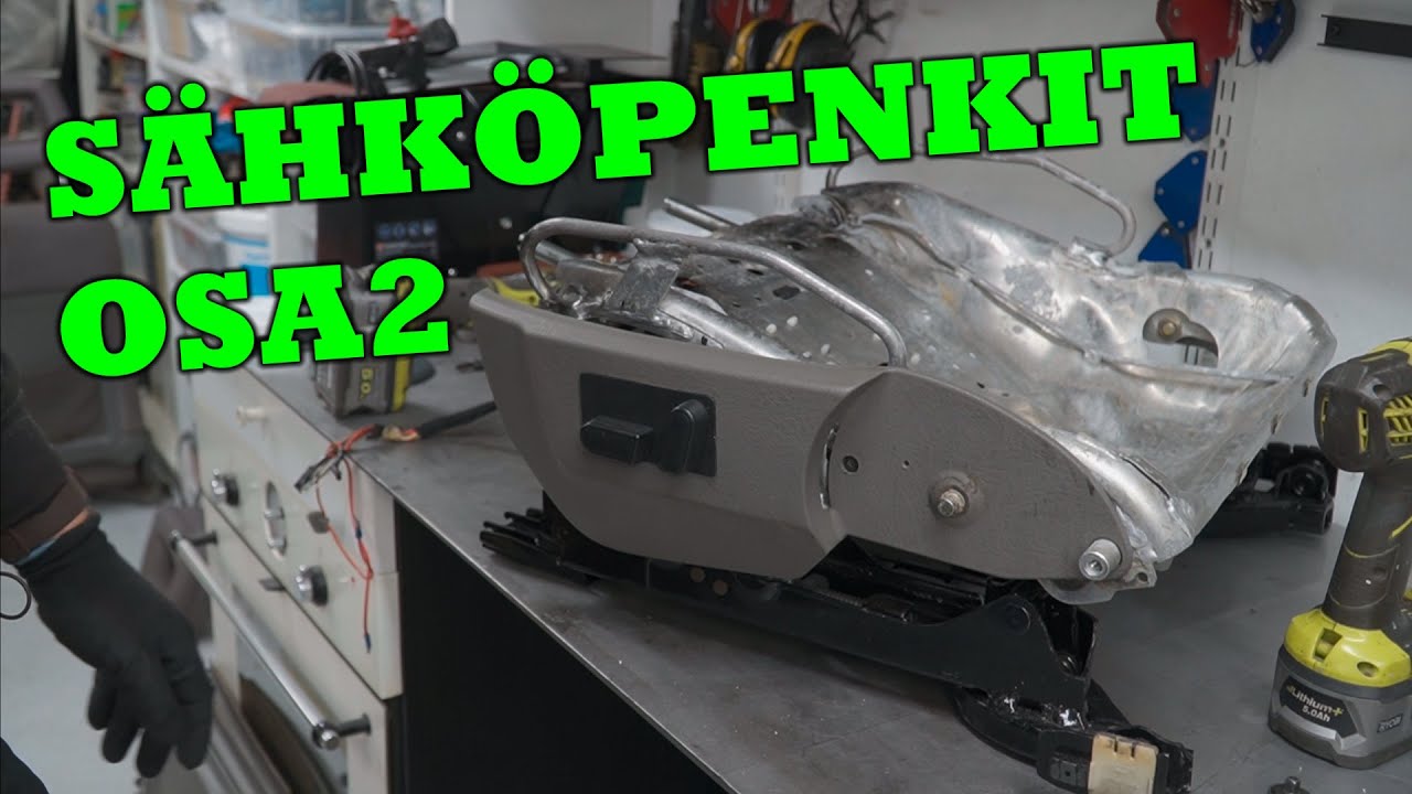 Sähköpenkkien muokkaus ja restaurointi jatkuu - Audi S2 (S02E06)