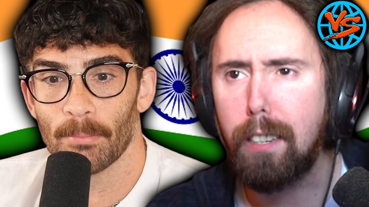 Internet VS Asmongold, Hasan, & India