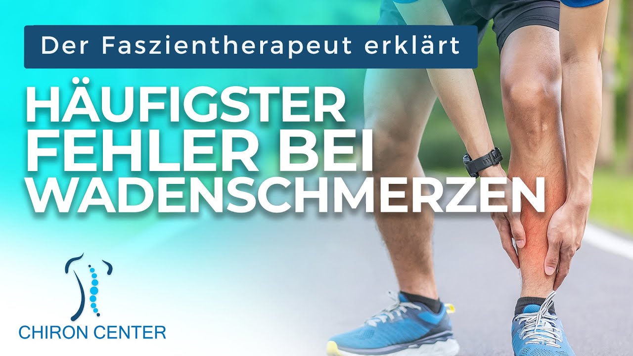 Mache NICHT diesen Fehler bei Wadenschmerzen oder Wadenkrämpfen I der Faszientherapeut erklärt