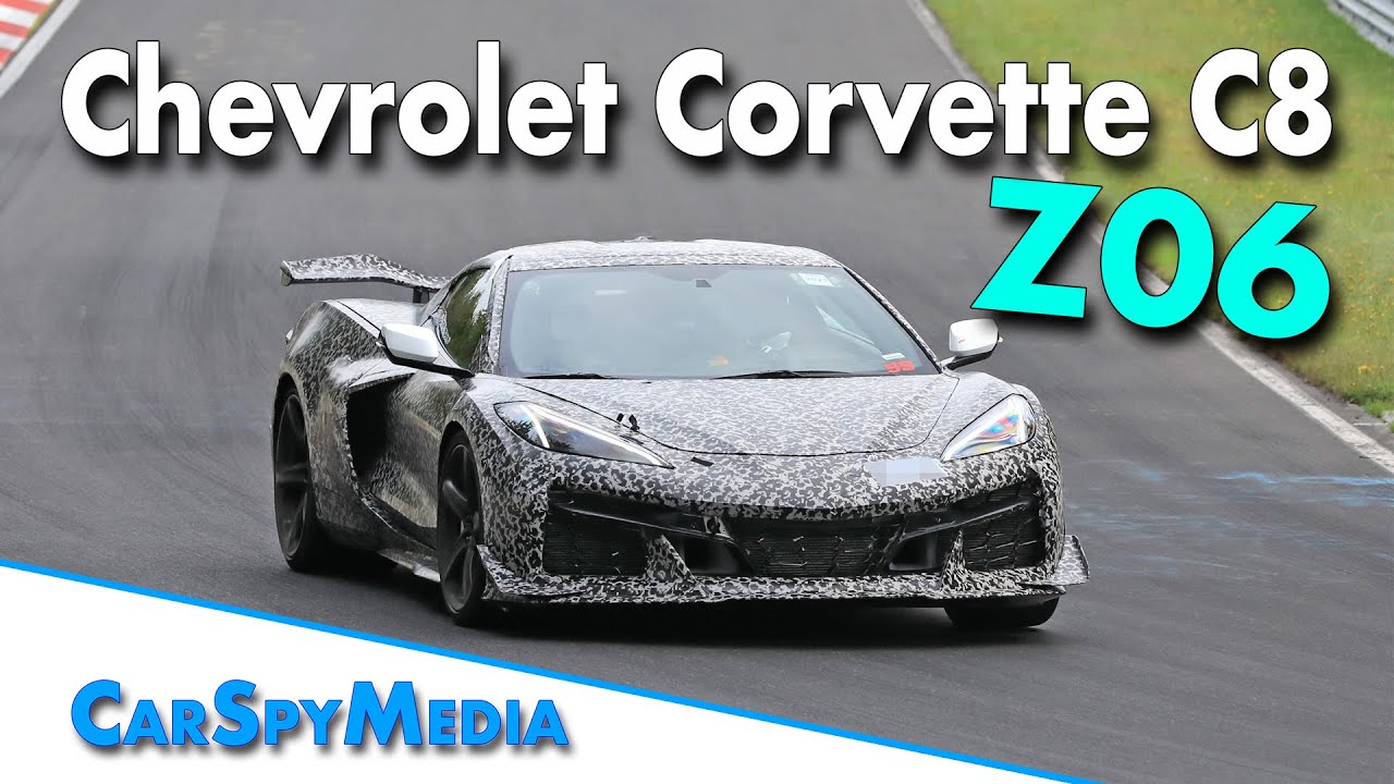New 2022 Chevrolet Corvette C8 Z06/Z07 Prototype Spied Testing At The NÜRBURGRING !Sound + Flames!