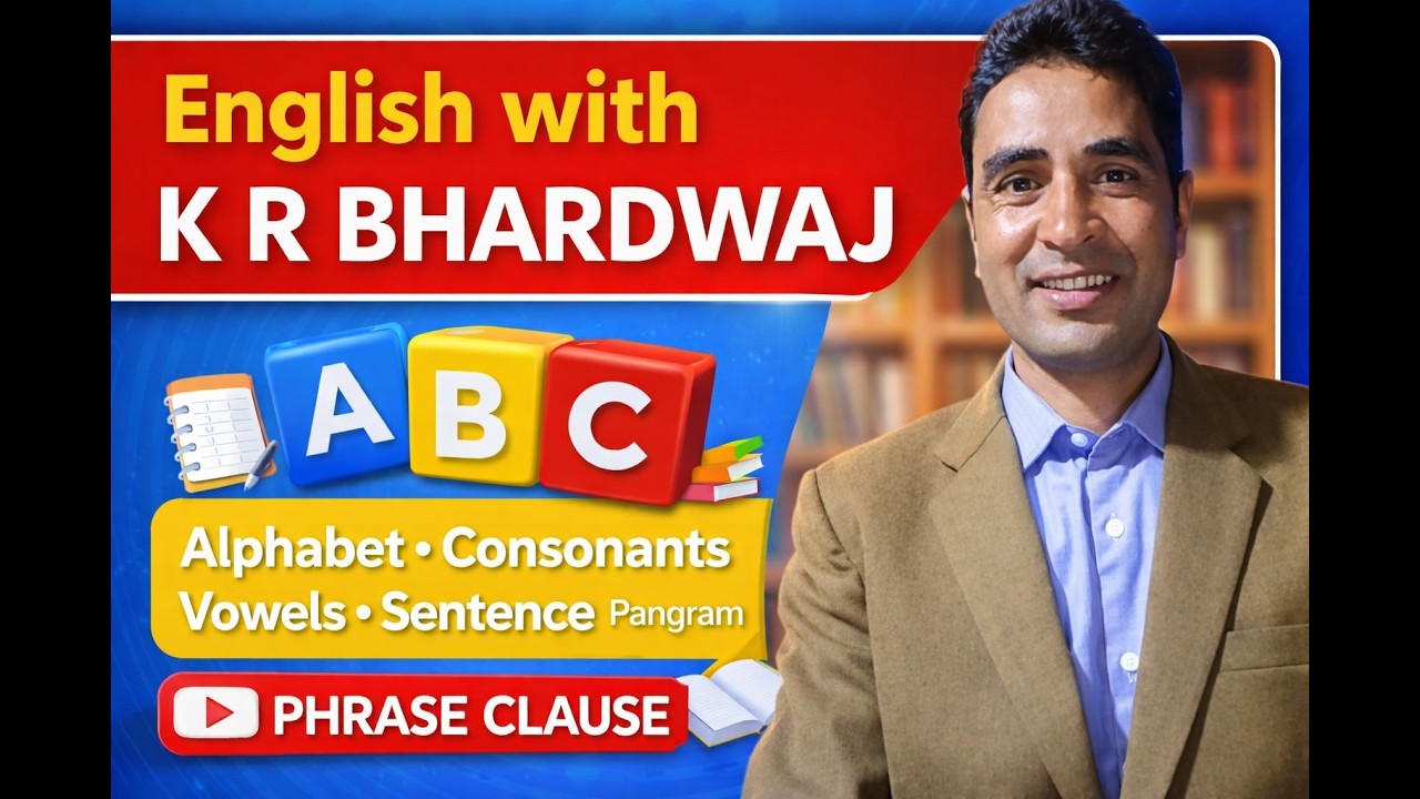 Basics of English Fond of English #aphabet #vowels #consonants #letters #phrase #sentences #clause