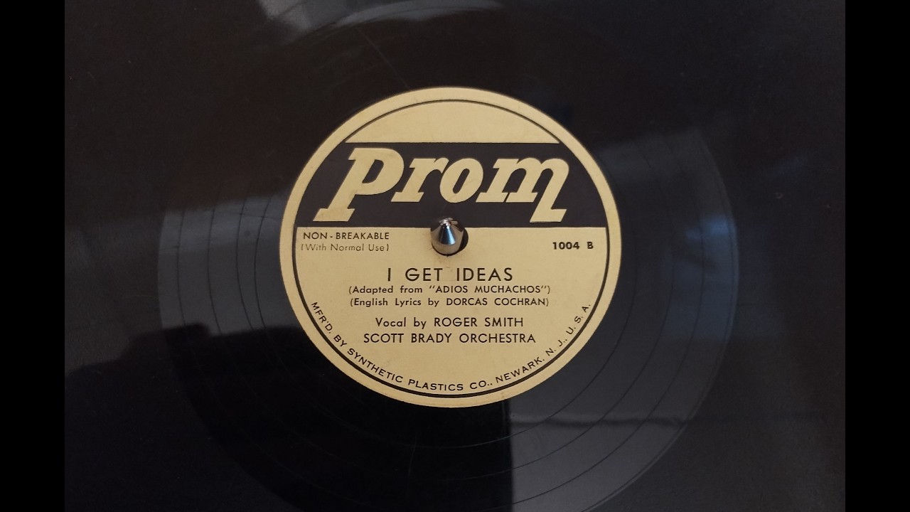 Scott Brady Orchestra - I Get Ideas