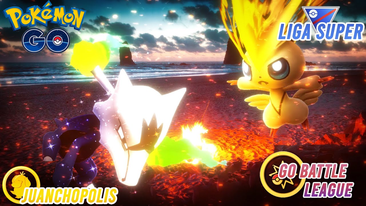 DOBLE FUEGO &iexcl;VICTINI CON ONDA CERTERA Y MAROWAK CON LLAMARADA!-Pok&eacute;mon Go PvP