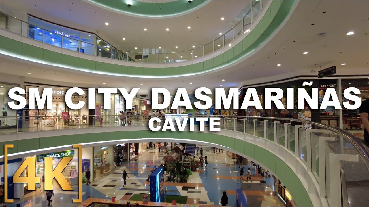 SM City Dasmariñas Cavite | Mall Walking Tour | 4K | Philippines