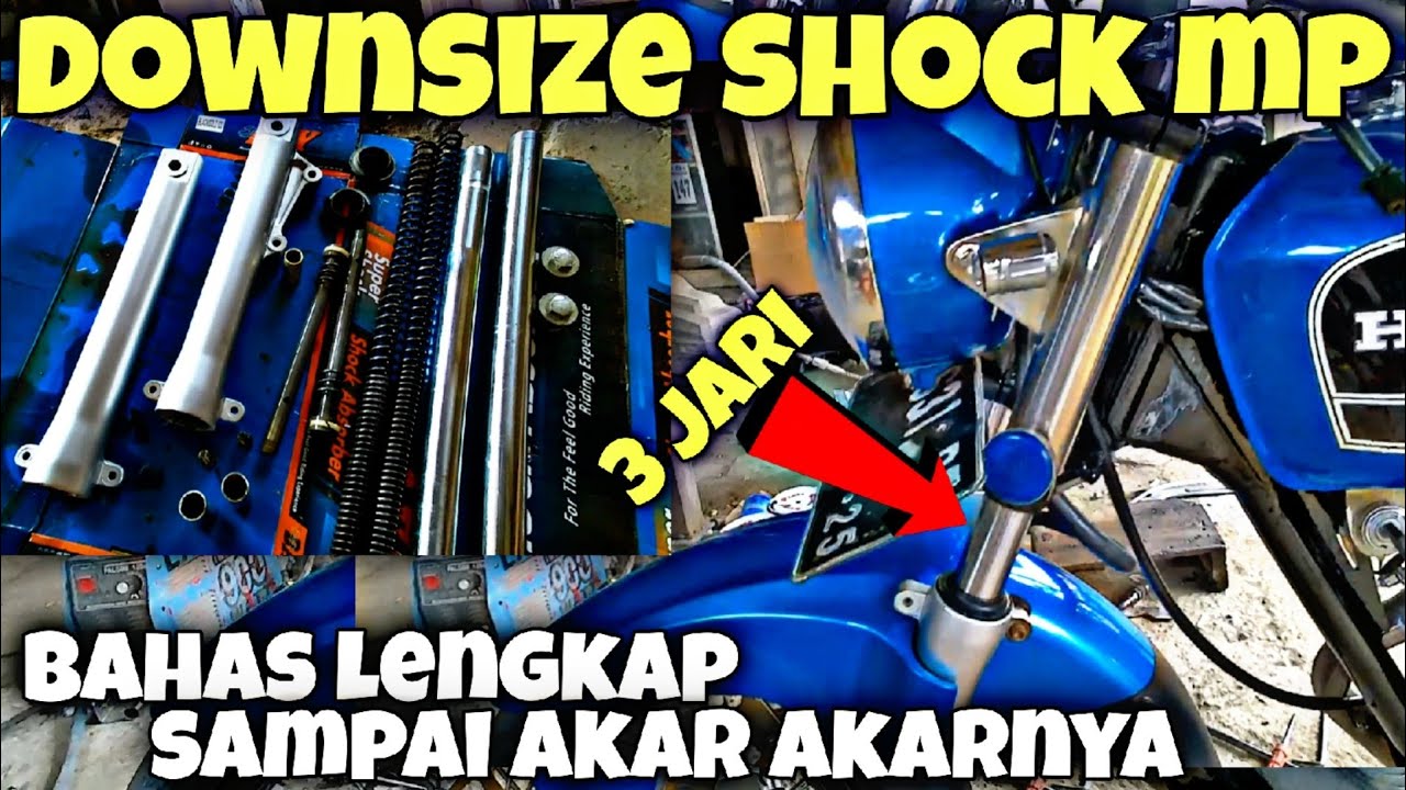 CARA SIMPEL DOWNSIZE SHOCK MEGAPRO !!,KITA BAHAS SAMPAI DETAIL 😎😎 || Top_X modifikasi
