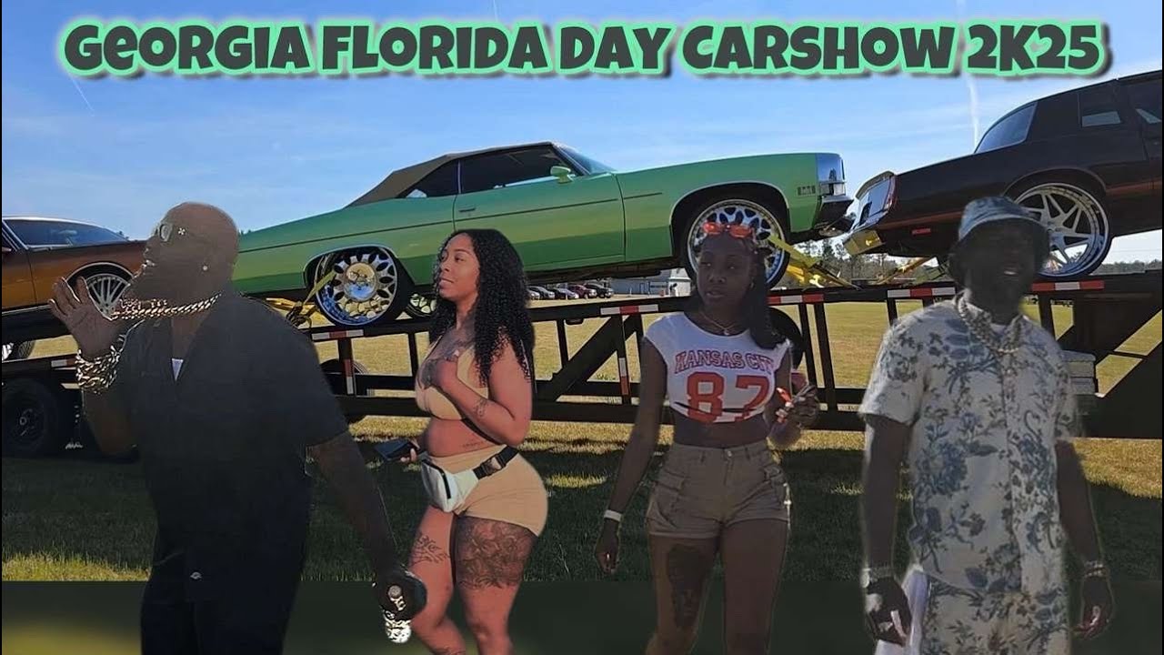 GEORGIA FLORIDA DAY CARSHOW 2025 LUDOWICI GA CUSTOM DONKS GBODY ABODY BOX CHEVY TRUCK BIKES #FYP