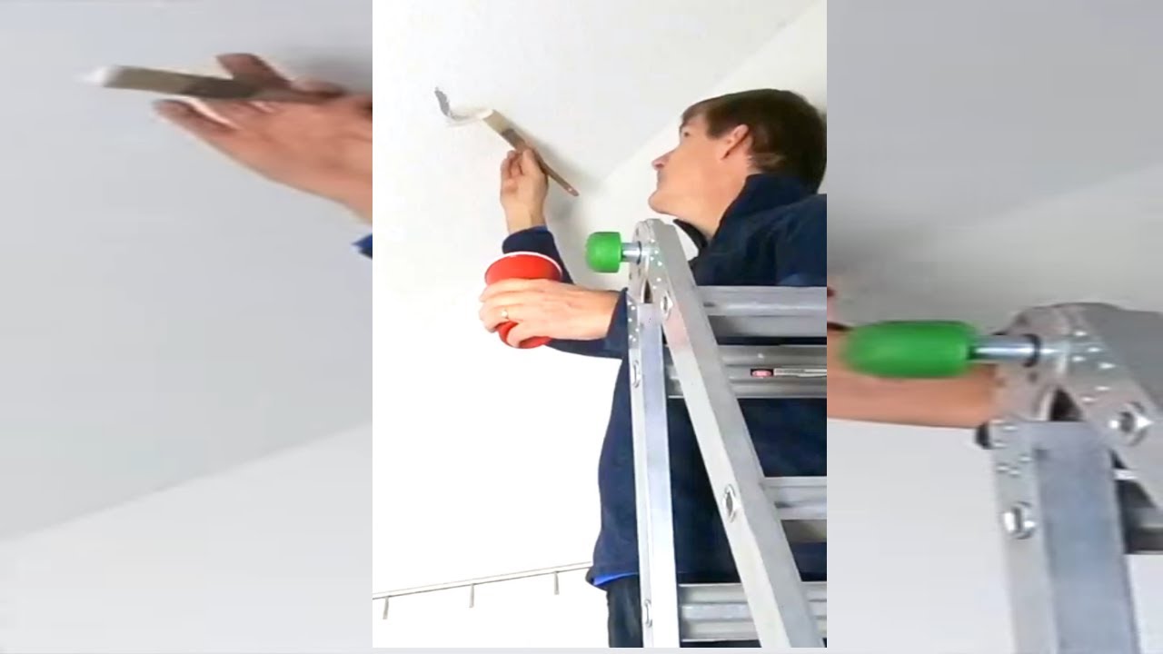 Do Not Paint ENTIRE Ceiling | fix paint stain on ceiling