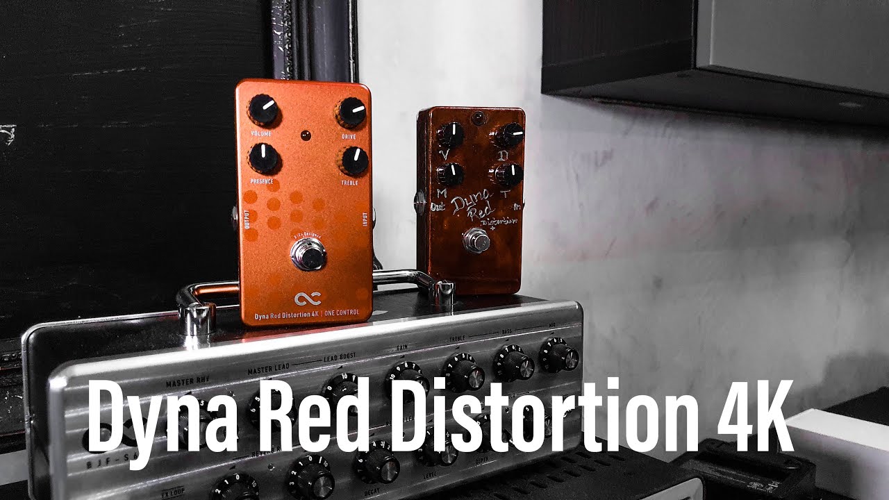 One Control Dyna Red Distortion 4K - Demo By Hans Johansson