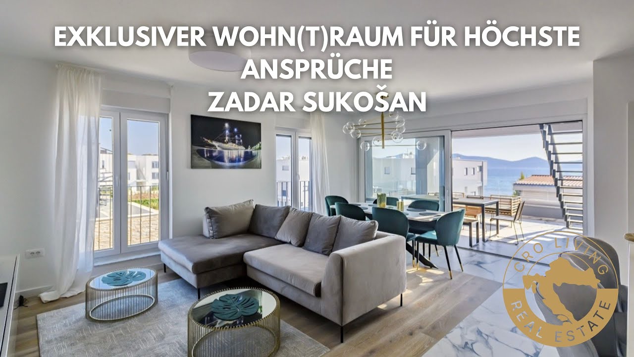 Moderne Eigentumswohnung in Sukošan,Zadar – Großzügiges Raumangebot und exklusive Ausstattung