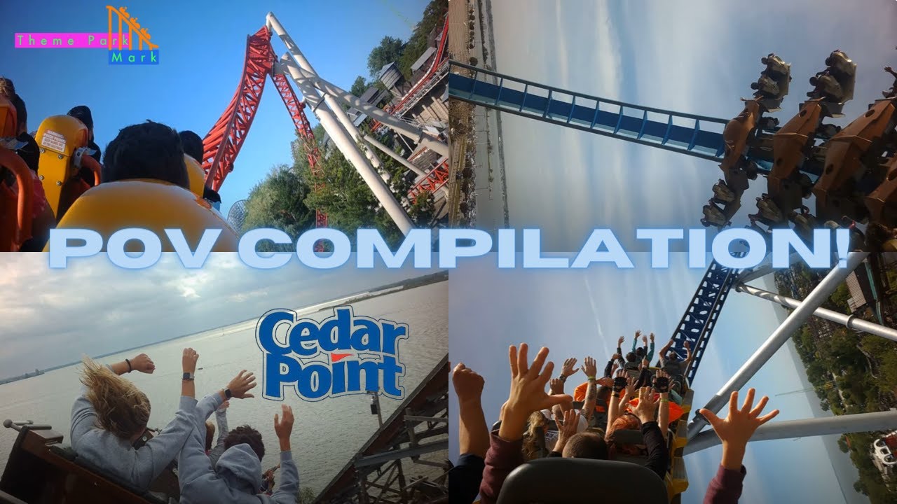 Cedar Point POV Compilation! - May/June 2024