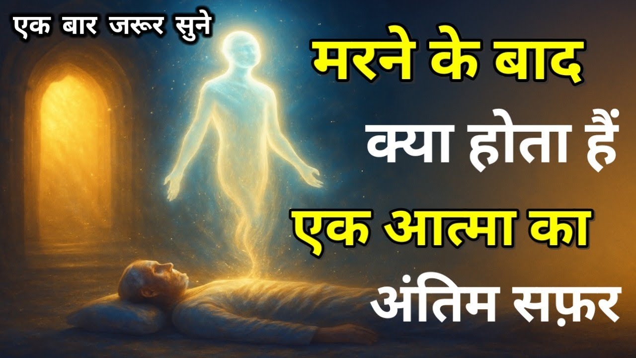 मृत्यु के बाद की सच्चाई आत्मा के वो 2 मिनट जो सब बदल देते हैं | Motivational story | Hindi kahaniyan