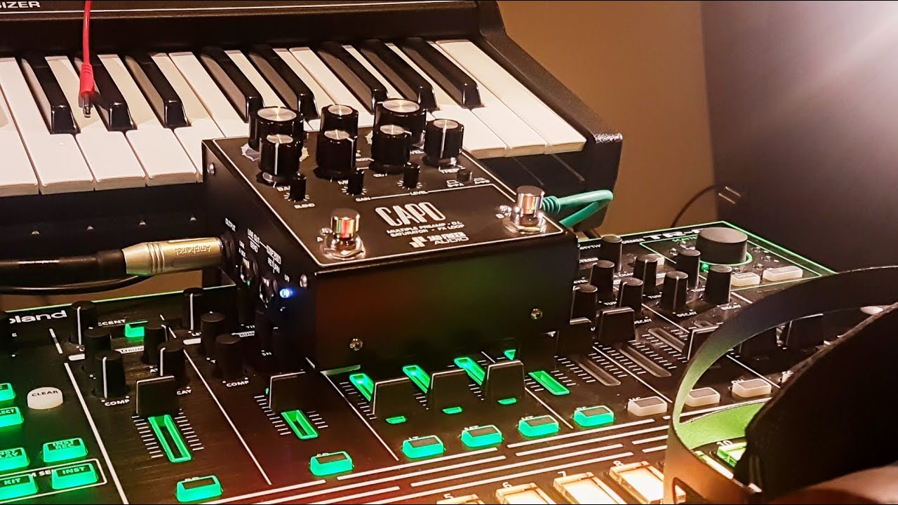 CAPO Jad Freer Audio - Moog and TR8 test Equalizer and Pre