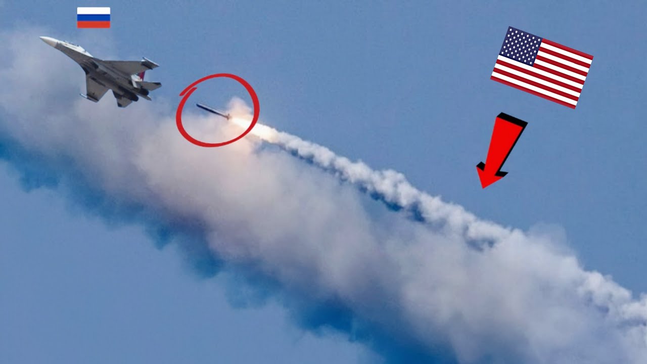 2 minuty temu! Amerykański myśliwiec F-16 zestrzelił rosyjski myśliwiec MIG-29 w moskiewskiej przest