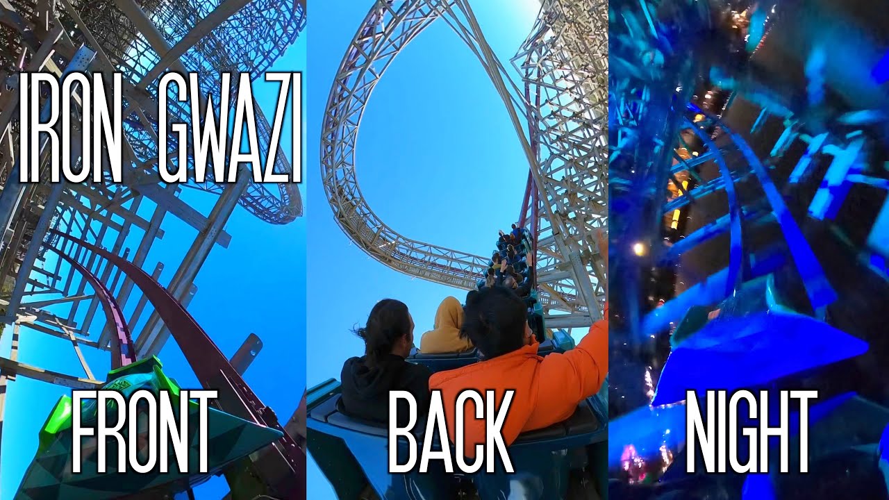 NEW Iron Gwazi (4K HyperSmooth) Busch Gardens Tampa