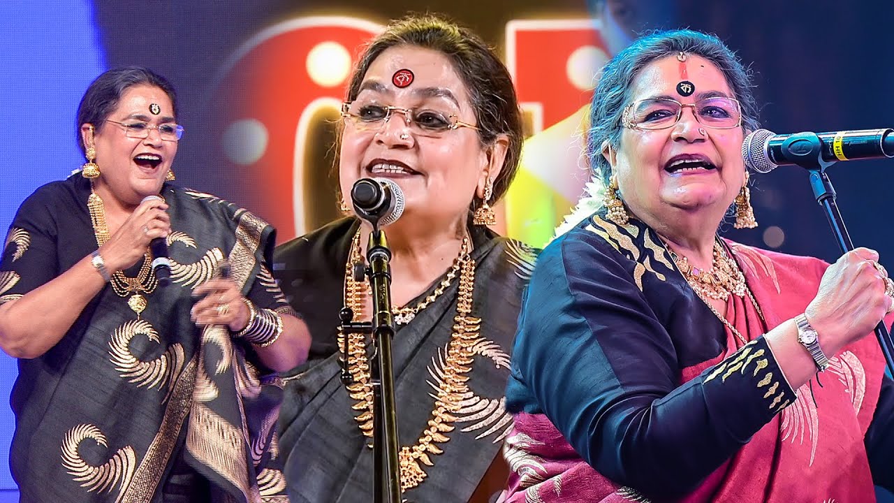 Queen of Indian Pop Usha Uthup's Best of SIIMA Performances | #HBDUshaUthup