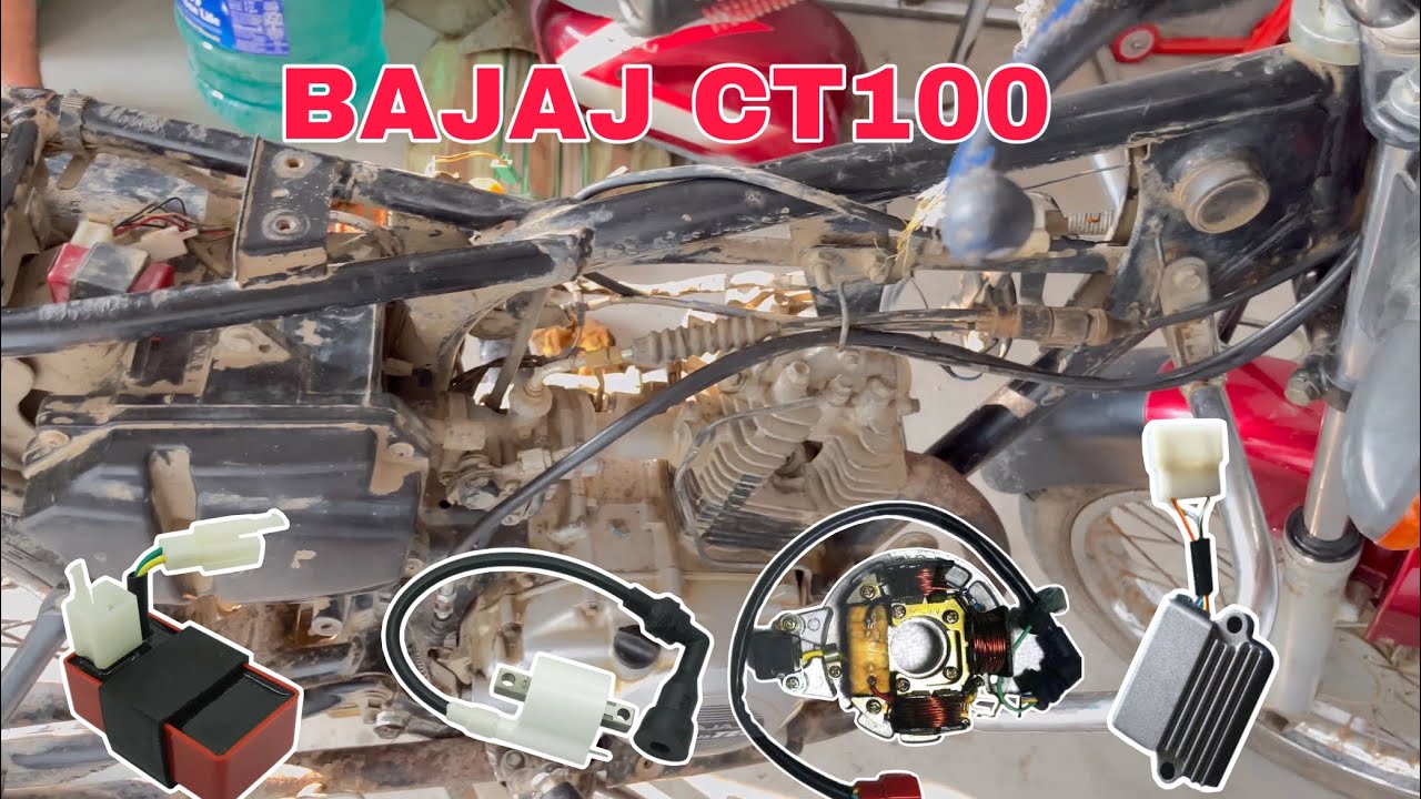 Bajaj CT 100 ignition line ki puri jankari बजाज सीटी 100 इग्निशन लाइन की पूरी जानकारी