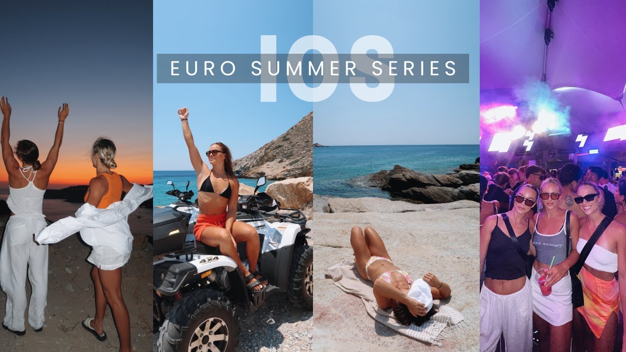 TRAVEL VLOG | IOS & Athens .. the last of the euro series, we are seriously delusional!!!