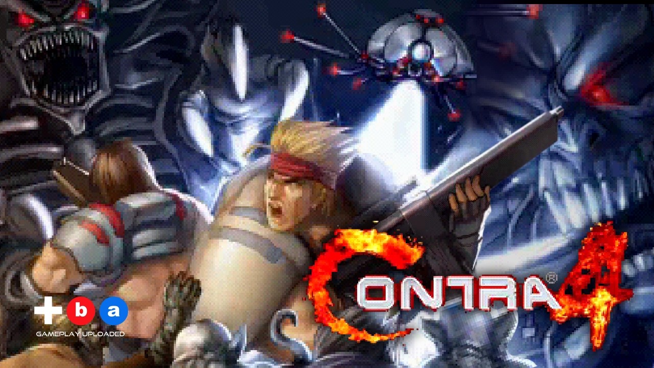 Contra 4 / 魂斗羅 Dual Spirits (2007) NDS- 1 Player Hardest Mode [TAS]