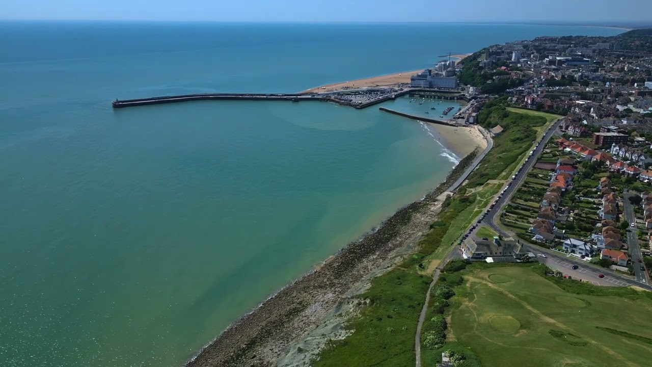 Folkestone & Dover, UK | Drone Footage