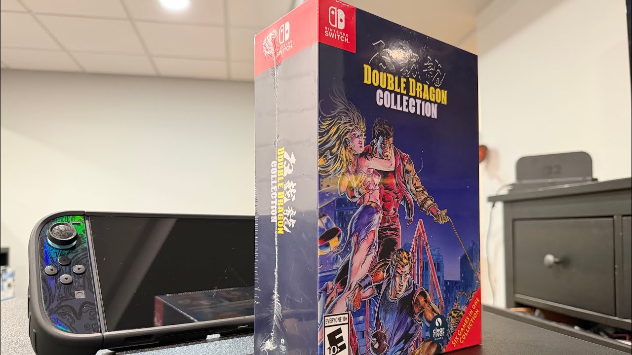 Double Dragon Collection Nintendo Switch Collectors Edition unboxing 
