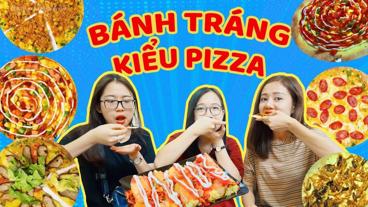 HÔM NAY ĂN GÌ - ĂN SẤP MẶT BÁNH TRÁNG KIỂU PIZZA SIÊU ĐỘC ĐÁO Ở HÀ NỘI