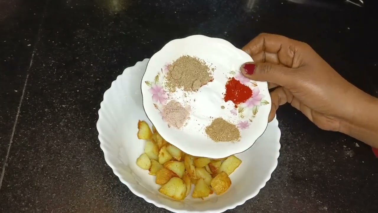 Super tasty aloo chaat recipe