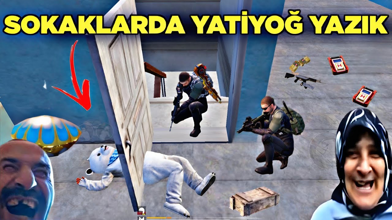EFSANEVİ EDİT 😱 SOKAKLARDA YATİYOĞ YAZIK ( YUHUM GELİR ) 😂 PUBG MOBİLE KOMİK MONTAJ