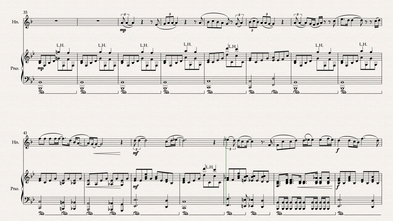 BOHEMIAN RHAPSODY By QUEEN  French Horn & Piano Arranged by Matthew Pyeon