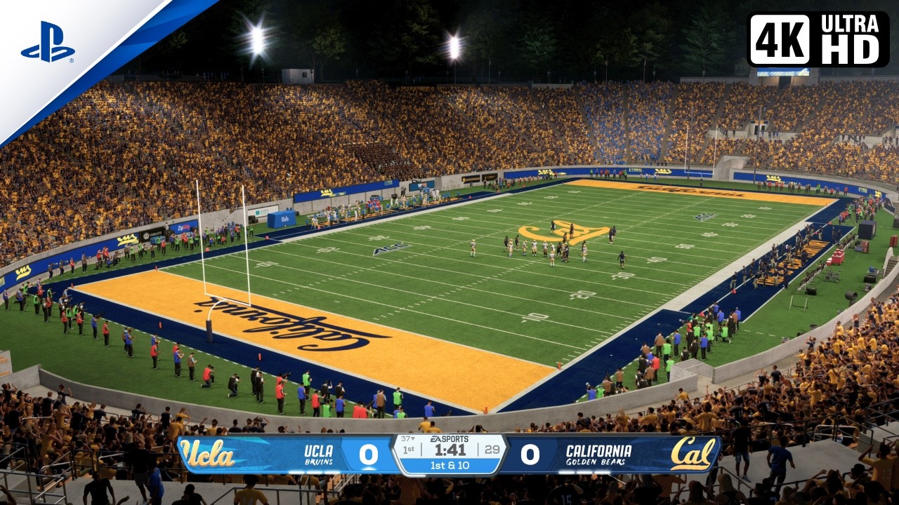College Football 27 | UCLA @ California Gameplay (PS5 Pro 4K 60FPS)