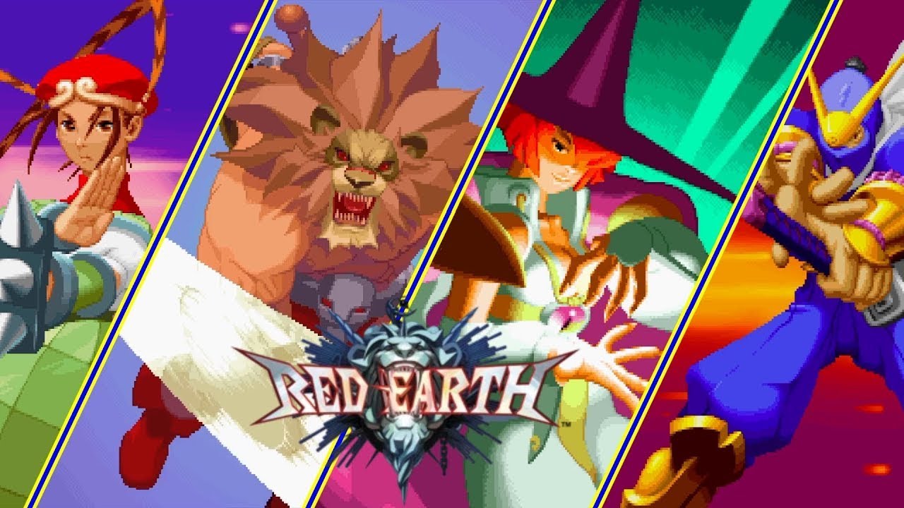 RED EARTH - Leo | Arcade | Crt Shader + Overlay