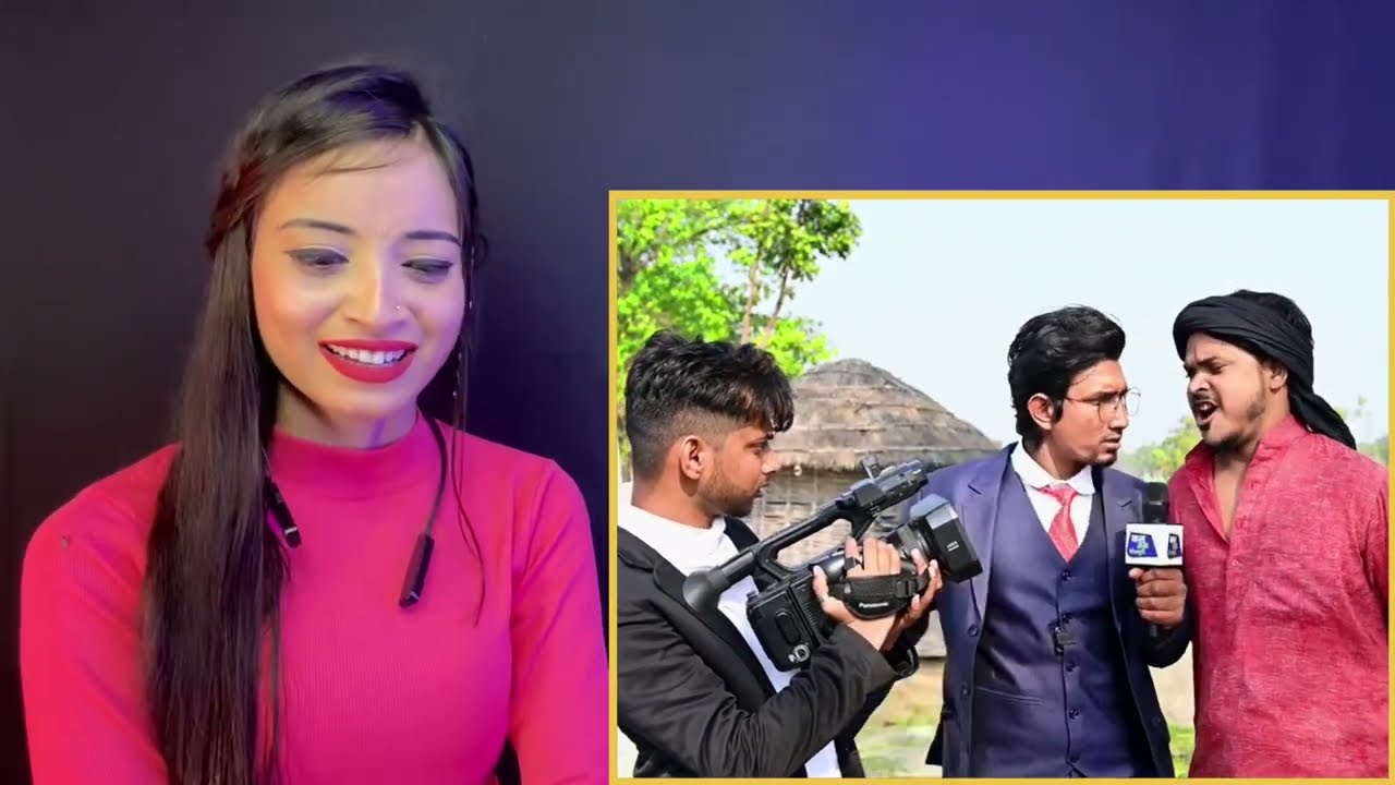 गांव का विकास || Gaon Ka Vikash | Khabar Mani Meraj Vines | New Comdey Video | Reaction